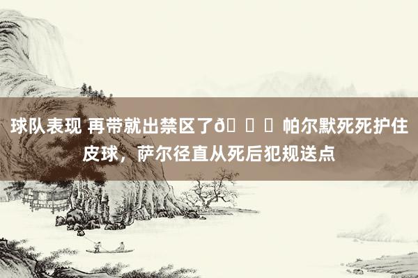 球队表现 再带就出禁区了😂帕尔默死死护住皮球，萨尔径直从死后犯规送点